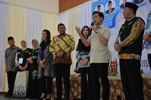 Tinjau Asrama Haji Medan, Gibran ungkap harapan Presiden