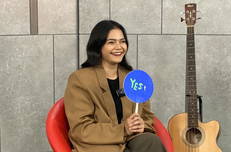 Citra Scholastika jadikan menulis sebagai hobi baru