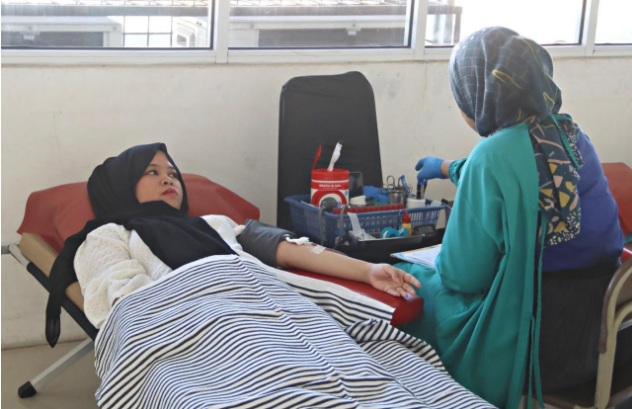 KAI Divre II Sumbar Gelar Aksi Donor Darah di Stasiun Padang KAI Divre II Sumbar Gelar Aksi Donor Darah di Stasiun Padang