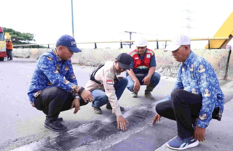 Bina Marga Bekasi rehabilitasi jembatan layang Tegal Gede Bina Marga Bekasi rehabilitasi jembatan layang Tegal Gede