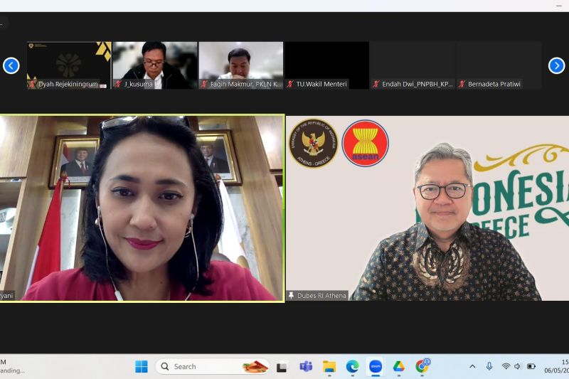 KP2MI-KBRI Athena bahas penempatan pekerja sektor strategis di Yunani KP2MI-KBRI Athena bahas penempatan pekerja sektor strategis di Yunani