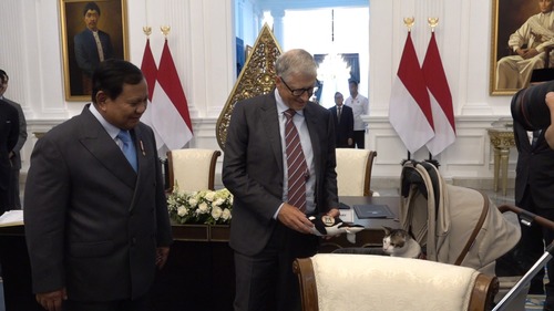 Hadiah Bobby Kertanegara kesayangan Prabowo dari Bill Gates