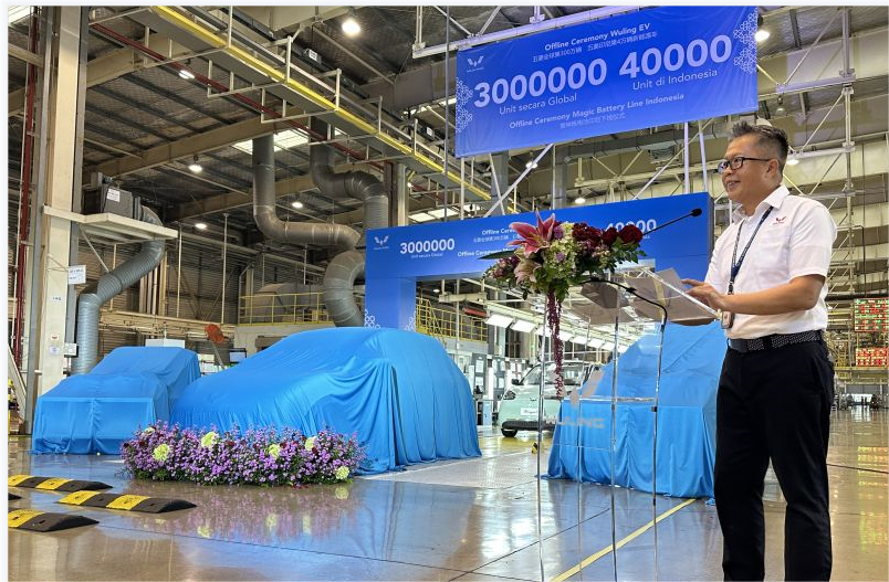 Wuling rayakan produksi ke-3 juta unit secara global