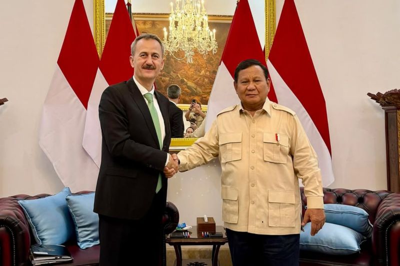 Presiden Industri Pertahanan Turki temui Prabowo perkuat kemitraan Presiden Industri Pertahanan Turki temui Prabowo perkuat kemitraan