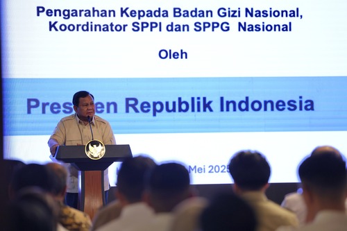 Prabowo gembleng langsung petugas dapur MBG