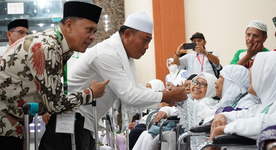 Petugas haji diminta fokus layani jemaah Petugas haji diminta fokus layani jemaah