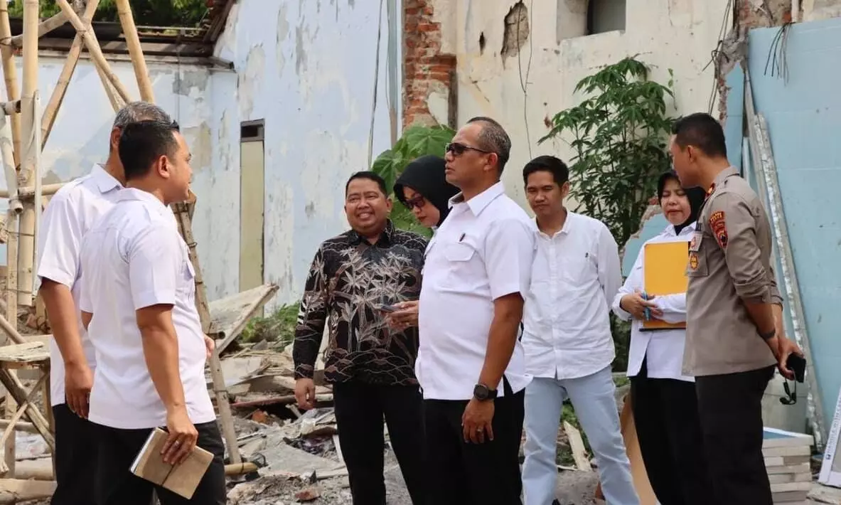 Tim Itwasda Polda Jateng awasi pembangunan Gedung SKCK Polres Kudus Tim Itwasda Polda Jateng awasi pembangunan Gedung SKCK Polres Kudus