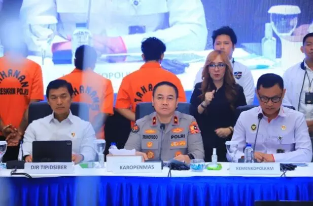 Polri ungkap sindikat judi online jaringan internasional Polri ungkap sindikat judi online jaringan internasional