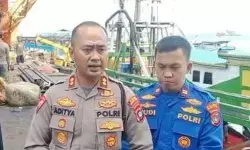 Polisi Bangka Barat bongkar ponton tambang liar di Perairan Cupat