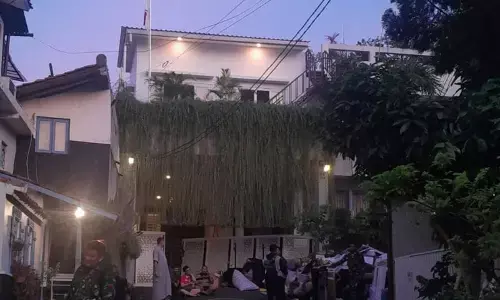 Orang tak dikenal jarah rumah Menkeu Sri di Bintaro Tangerang Selatan Orang tak dikenal jarah rumah Menkeu Sri di Bintaro Tangerang Selatan