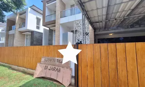 Rumah di Bintaro yang dijarah bukan milik Nafa Urbach, tapi kontrakan mantan suami