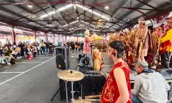 Tim Muhibah Angklung meriahkan promosi kuliner Indonesia di Melbourne Tim Muhibah Angklung meriahkan promosi kuliner Indonesia di Melbourne