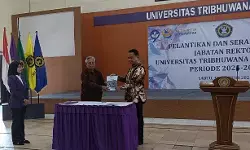 Gerbong UNITRI mulai digerakkan, jabatan rektor disertijabkan