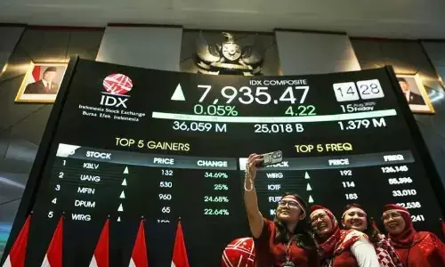 IHSG Senin dibuka melemah 210,39 poin