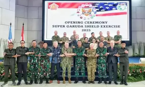 Japan Self Defense Force hadir di latihan gabungan bersama Super Garuda Shield 2025