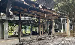 Polisi tangkap warga Mampang Prapatan pembakar halte Transjakarta