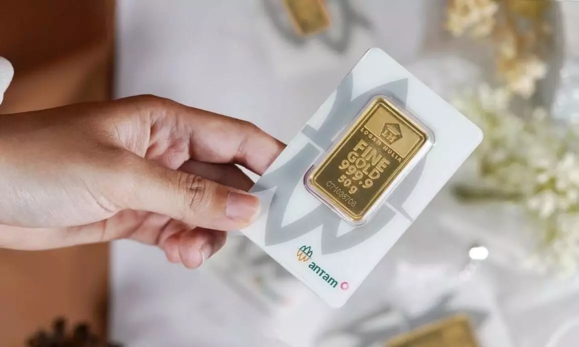 Harga emas Antam melonjak jadi Rp2,035 juta per gram Harga emas Antam melonjak jadi Rp2,035 juta per gram