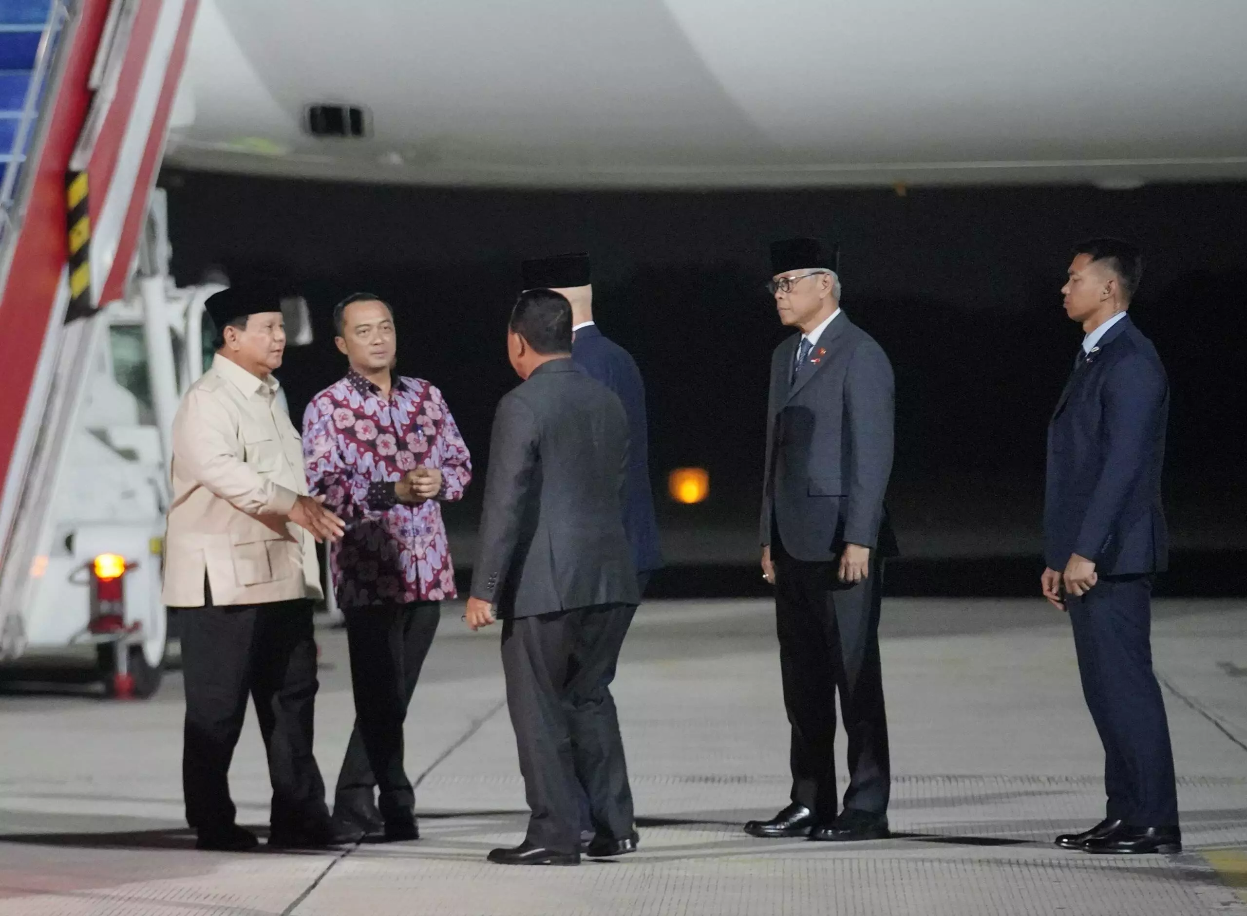 Prabowo tiba di Tanah Air Rabu malam, langsung kembali dari di Tiongkok Prabowo tiba di Tanah Air Rabu malam, langsung kembali dari di Tiongkok