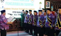 Lantik PPDI Kudus, Bupati: Jaga kondusivitas wilayah