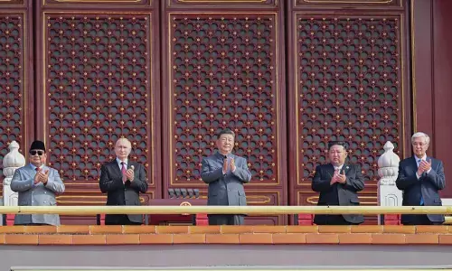 Prabowo hadiri perayaan 80 Tahun Kemenangan Perang Perlawanan Rakyat Tiongkok