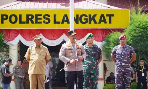 Bupati Langkat bersama Forkopimda bahas antisipasi unjuk rasa
