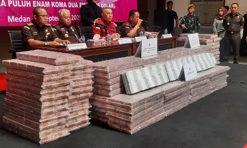 Kejati Sumut terima uang pengganti terkait kasus pembalakan liar terpidana Adelin Lis Kejati Sumut terima uang pengganti terkait kasus pembalakan liar terpidana Adelin Lis