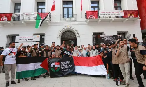 Bawa misi non kekerasan, IGPC siap berlayar ke Jalur Gaza Bawa misi non kekerasan, IGPC siap berlayar ke Jalur Gaza