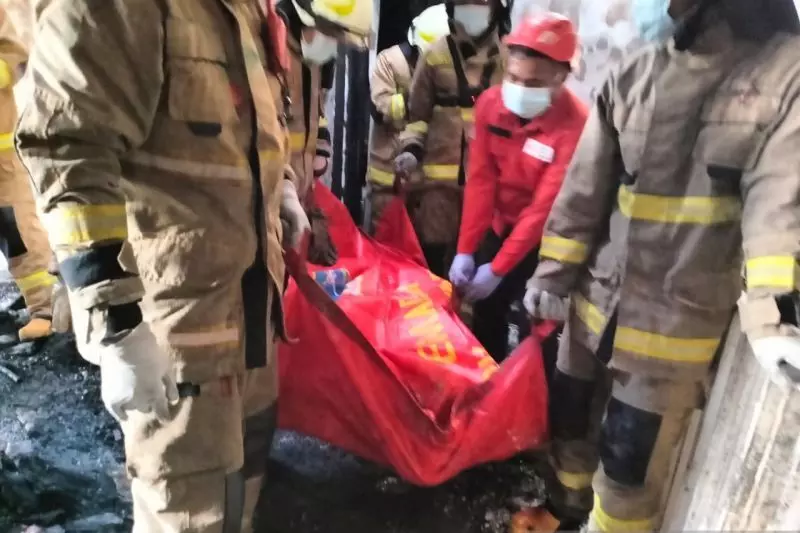 Kebakaran di Kalideres akibat arus pendek listrik Kebakaran di Kalideres akibat arus pendek listrik