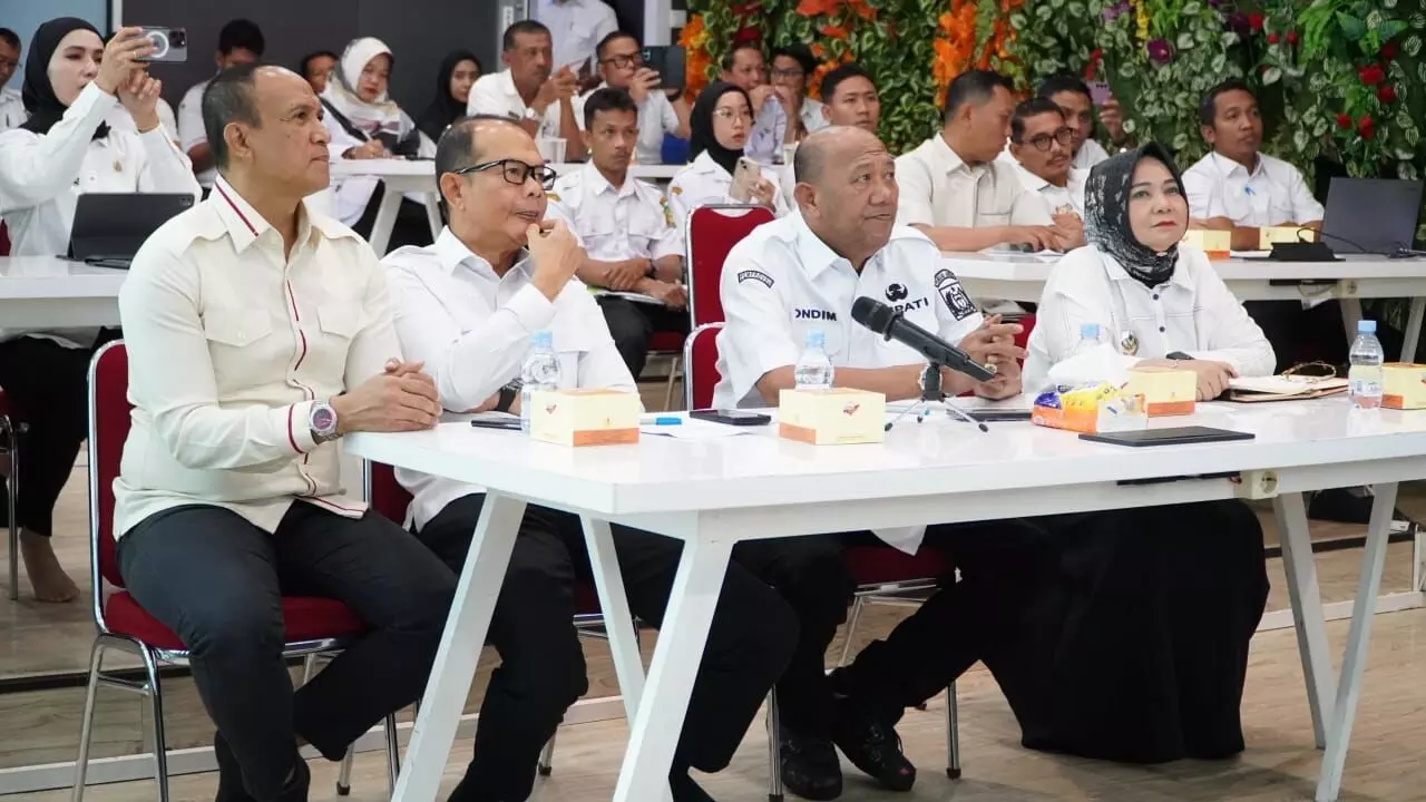Bupati Langkat tegaskan komitmen anti korupsi dalam Rakor MCSP 2025 Bupati Langkat tegaskan komitmen anti korupsi dalam Rakor MCSP 2025