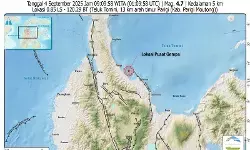 BMKG: Gempa dangkal tak berpotensi tsunami guncang Parigi Moutong