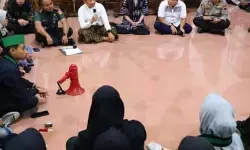 Batal demo, HMI Kudus pilih audiensi dengan forkopimda