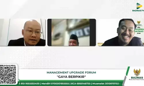 Pimpinan BAZNAS RI paparkan pentingnya pola pikir tepat dalam pengelolaan Zakat Pimpinan BAZNAS RI paparkan pentingnya pola pikir tepat dalam pengelolaan Zakat