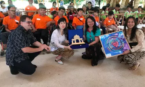 Yayasan UID Bali rayakan Hari Literasi Internasional bersama anak sekolah Yayasan UID Bali rayakan Hari Literasi Internasional bersama anak sekolah