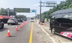 `Contraflow` Tol Jakarta-Cikampek diterapkan Jasamarga