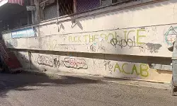 Aksi vandalisme simbol anti polisi terjadi di Salatiga