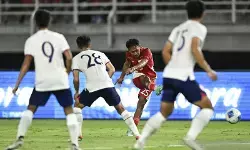 Eliano cetak gol perdana untuk timnas Indonesia saat lawan Taiwan