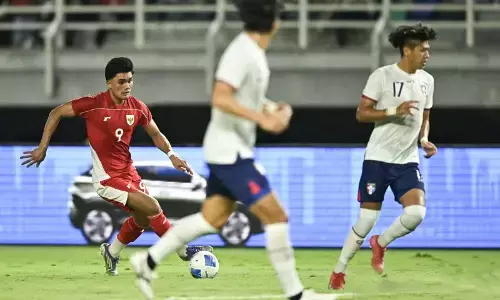 Gol Ramadhan Sananta bawa Indonesia pimpin 5-0 atas Taiwan Gol Ramadhan Sananta bawa Indonesia pimpin 5-0 atas Taiwan