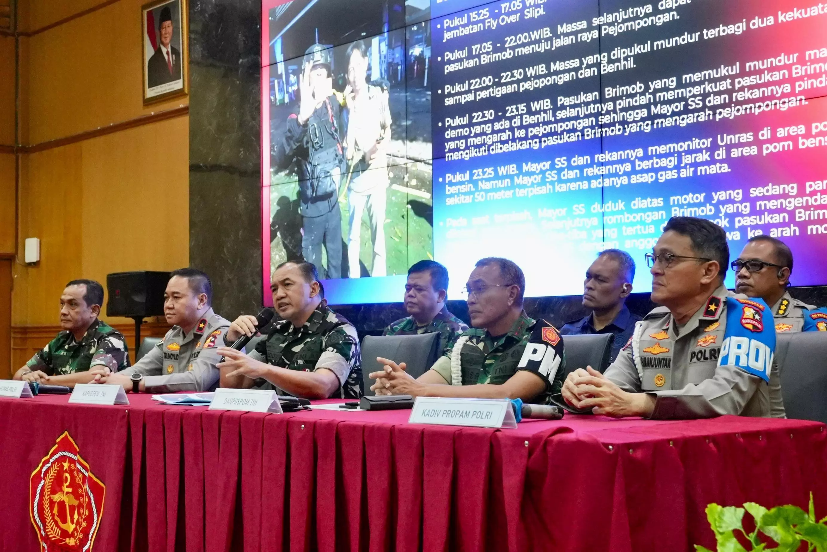 Kapuspen TNI beberkan fakta-fakta terkait tuduhan TNI jadi provokator unjuk rasa Kapuspen TNI beberkan fakta-fakta terkait tuduhan TNI jadi provokator unjuk rasa