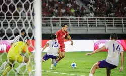 Miliano Jonathans nikmati debut perdananya bersama Timnas Indonesia