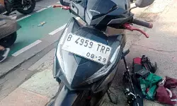 Pengendara motor tewas akibat kecelakaan di Pasar Minggu