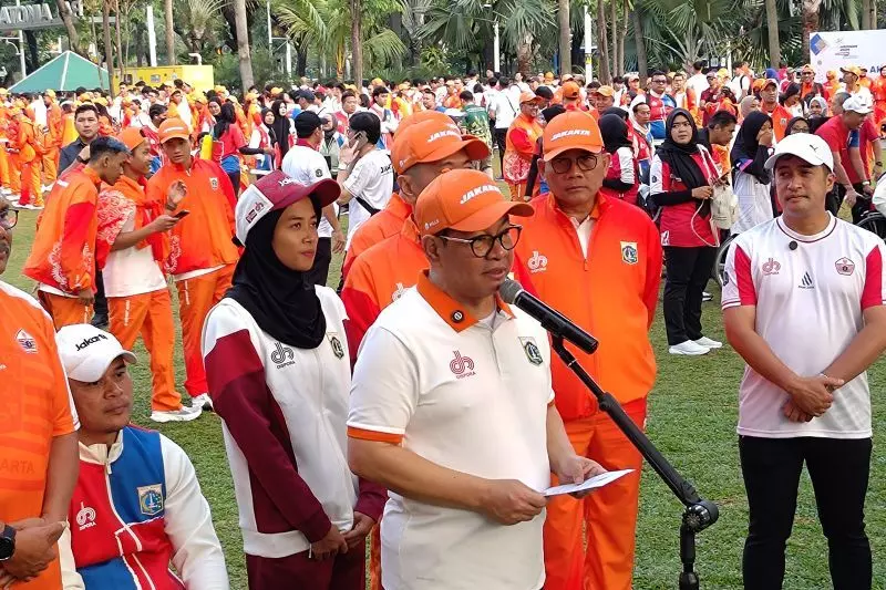 8 September 2025 Pramono meresmikan halte TransJakarta Senen 8 September 2025 Pramono meresmikan halte TransJakarta Senen