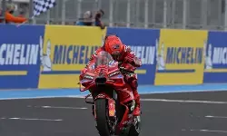 Marc Marquez pilih main aman di MotoGP Catalunya Marc Marquez pilih main aman di MotoGP Catalunya