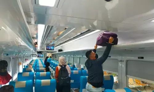 Beberapa tujuan favorit penumpang KA selama libur Maulid Nabi