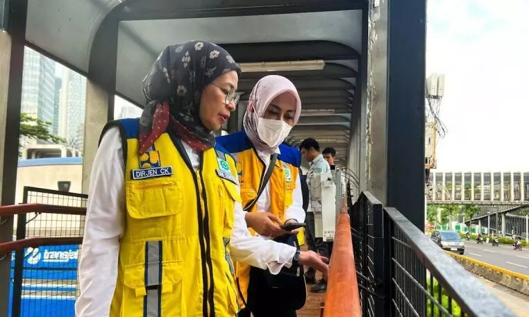 Kemen PU pastikan JPO Senen–Polda Metro Jaya bisa digunakan setelah demo Kemen PU pastikan JPO Senen–Polda Metro Jaya bisa digunakan setelah demo