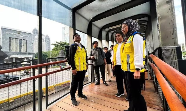 Kemen PU anggarkan Rp3,5 miliar perbaiki JPO Polda Metro Jaya Kemen PU anggarkan Rp3,5 miliar perbaiki JPO Polda Metro Jaya