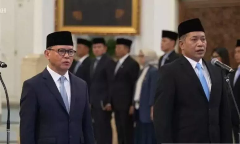 Prabowo lantik Mukhtarudin sebagai Menteri P2MI gantikan Karding Prabowo lantik Mukhtarudin sebagai Menteri P2MI gantikan Karding