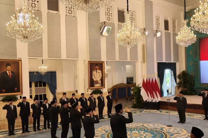Prabowo lantik Dahnil Azhar jadi Wamen Haji dan Umroh Prabowo lantik Dahnil Azhar jadi Wamen Haji dan Umroh