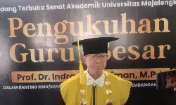 Lahir dari alumni, Rektor Universitas Majalengka dikukuhkan jadi guru besar