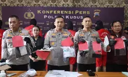 Polres Kudus amankan 26,93 gram sabu dan 6.028 butir obat terlarang Polres Kudus amankan 26,93 gram sabu dan 6.028 butir obat terlarang