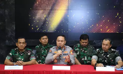 Polri dan TNI tegaskan sinergi pulihkan keamanan pascademo Polri dan TNI tegaskan sinergi pulihkan keamanan pascademo